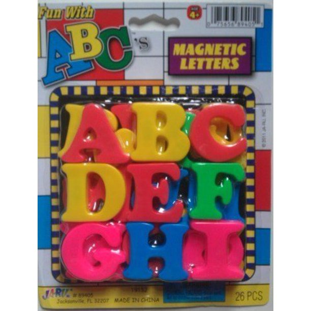 Fun With Abcs Magnetic Letters - Walmart.com - Walmart.com