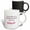Multicolor, variant on 3drose, Simple Retirement Greeting Text, 11oz Magic Transforming Mug