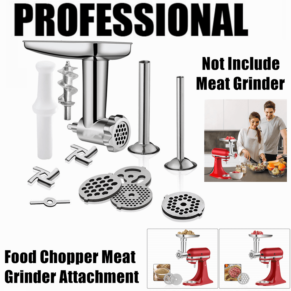 15pcs Food Meat Grinder Attachment For Kitchenaid Kitchen Aid Stand Mixer  Set 