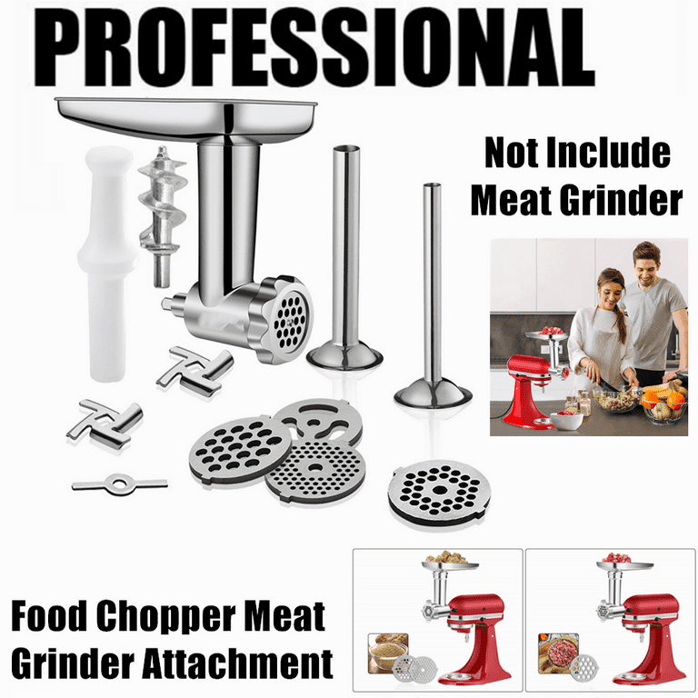 KitchenAid® Mixer Metal Food Grinder Attachment