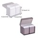 thumbnail image 4 of Soidarity Organizador de bandeja de pestañas transparente con cubierta antipolvo, caja de almacenamiento de pestañas acrílicas, funda, soporte Pestañas postizas gris, 4 of 6