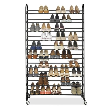 shoe storage for 50 pairs whitmor supreme 50 pair shoe tower black finish shoe storage for 50 pairs whitmor supreme 50 pair shoe tower black finish