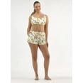 thumbnail image 2 of Free Assembly Women's Lemon Cotton Coverup Shorts, Sizes XXS-XXL, 2 of 6