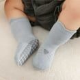 thumbnail image 2 of Girls Spring Autumn Season Floor Socks Combed Socks Walking Socks Cartoon Mid Calf Socks 0 5 Years Old Clothes, 2 of 4