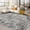 Grey, variant on 5x7 Area Rugs for Living Room Washable Vintage Distressed Rug Soft Non Slip Area Rug for Bedroom Dining Room Home Office Reddish Brown