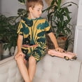 thumbnail image 4 of Balery Cat Hiding In Potted Plants Conjunto de Pijama Infantil de Manga Corta con Estampado – Ropa de Dormir de Algodón Suave-Medium, 4 of 6