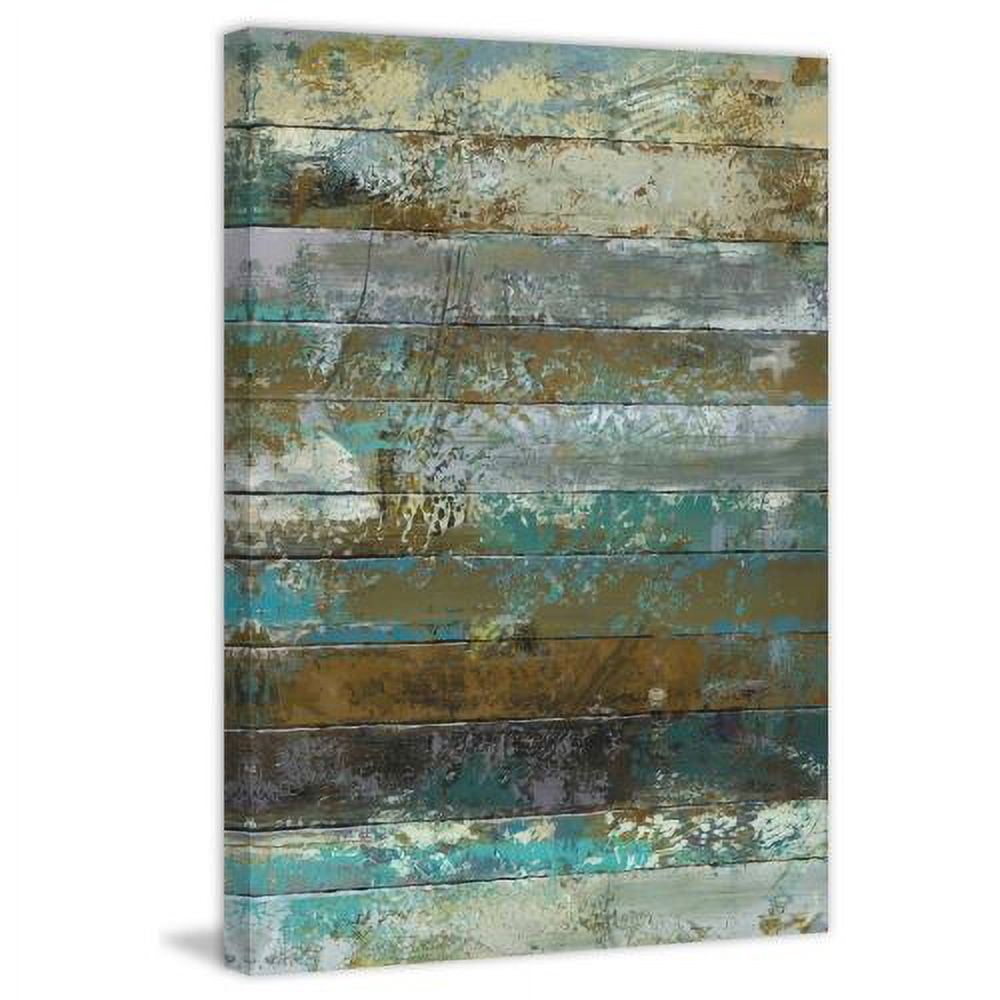 "Beachwood II" Painting Print on Wrapped Canvas