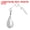 Silver Tone, variant on Uxcell 20Pcs Fishing Spinnerbait Wire with Blade, Large-sized Water-drop, Gold Tone