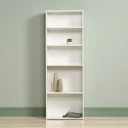 thumbnail image 4 of Home Square 2 Piece Furniture Set with Wood Desk and 5-shelf Bookcase in White, 4 of 7
