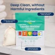 Truly Free Washing Machine Cleaner - Wash & Cleans Front Load & Top Load Washers - Tub Cleaner & Deodorizer (1-Use)