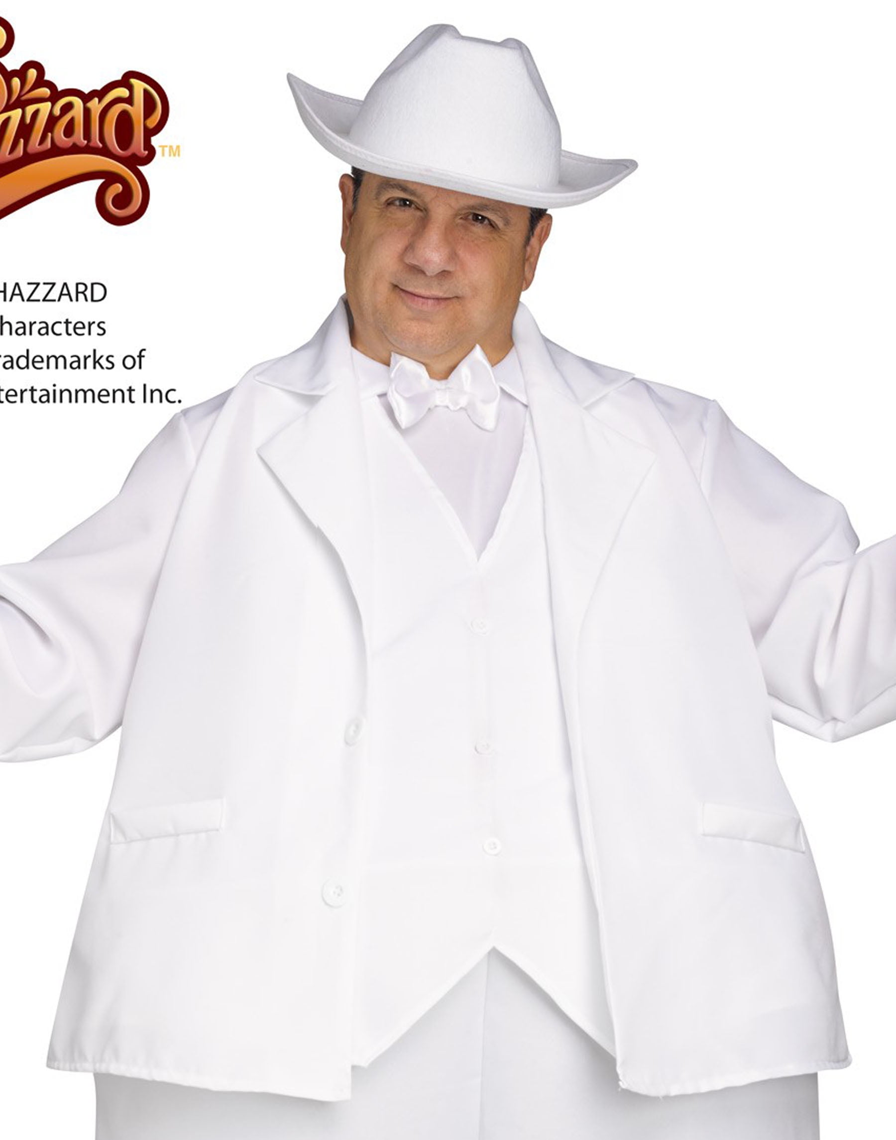 Boss Hogg White Suit The Dukes Of Hazzard Adult Mens Halloween Costume