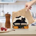 thumbnail image 2 of Yayeee Napkin Holder for Table Kitchen Paper Tissue Organization, Beige Halloween Cat, 2 of 8