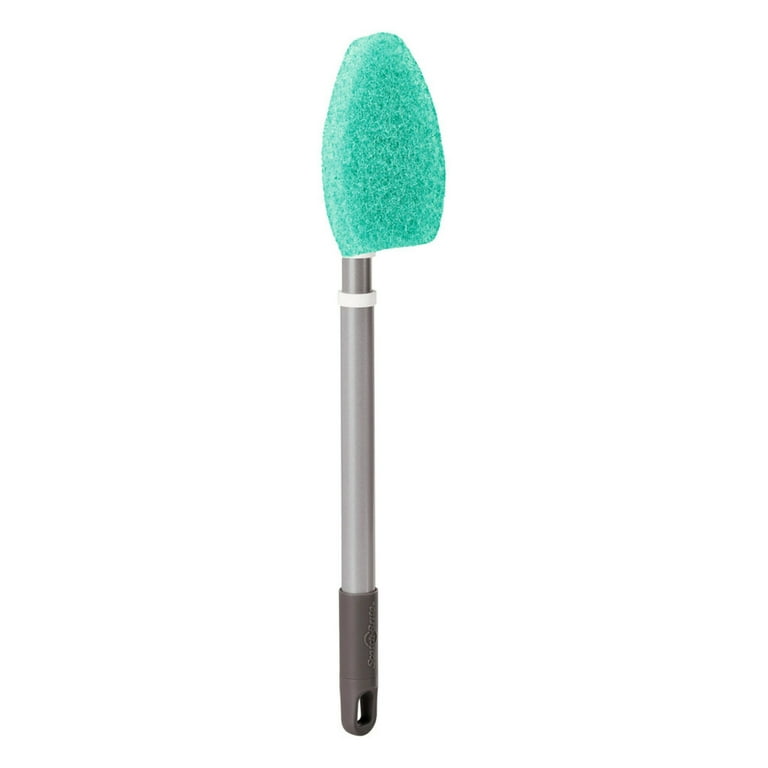 Scotch-Brite Shower Scrubber Poly Fiber Stiff Tile and Grout Brush in the  Tile & Grout Brushes department at