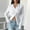 White, variant on ZZwxWA Womens White Textured Blouses Dressy Stretchy Tight Long Sleeve Button Down Solid Causal Shirts Tops