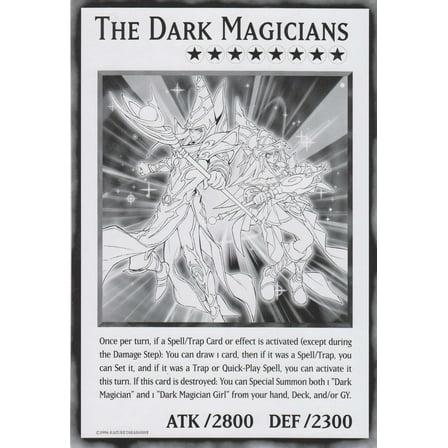 YuGiOh Duel Overload Promo The Dark Magicians (Oversized)