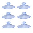 thumbnail image 2 of 30 Uds. De ventosas redondas transparentes de Pvc, ventosas de plástico reutilizables sin ganchos (4,5 cm) kaili Sencillez, 2 of 3