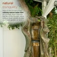 thumbnail image 4 of Alpine Corporation Tree Trunk Water Fountain with LED Lights, 4 of 12