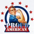 thumbnail image 2 of CafePress - Rosie Riveter Proud American Infant Bodysuit - Baby Light Bodysuit, Size Newborn - 24 Months, 2 of 4