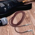 thumbnail image 4 of OUNONA guitar cable right angle Guitar Cable Black Copper 1Pcs, 4 of 8