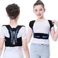 thumbnail image 2 of Corrector de postura profesional Lexniush para niños y adolescentes. Soporte eficaz para la espalda superior, ideal para adolescentes, niños y niñas. Mejora la postura, previene la joroba y alivia el, 2 of 5