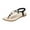 Black, variant on Jsaierl Flat Sandals for Women Casual Summer, Flats Flip Flops Bohemian Open Toe Breathable Comfortable Shoes Roman Sandals Size 7.5