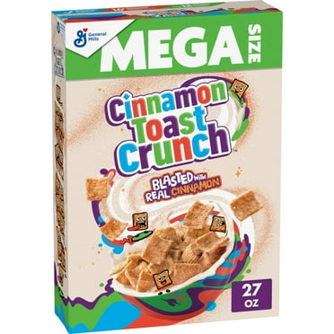 Cinnamon Toast Crunch Rolls Cereal - 10.7oz Box Of Cinnamon Bun-Shaped Breakfast