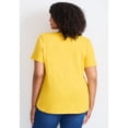 thumbnail image 2 of Avenue Women's Plus Size Short Sleeve Pocket Tee, 2 of 2