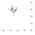 thumbnail image 1 of Matsuzay Navidad bayas artificiales pino cono flor rama salón pared ventana boda fiesta decoración adornos Color champagne 10piezas, 1 of 6
