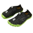 thumbnail image 2 of YOUYEDIAN Girls Boys Barefoot Shoes Wide Toe Box Breathable Non-Slip Aqua Water Shoes Athletic Beach Pool Swim Surf Diving Hiking Walking Shoes (Black, 5 Big Kid), 2 of 9