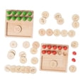 thumbnail image 2 of Juego de matemáticas de madera para niños pequeños: y diviértete con números, 2 of 9