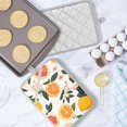 thumbnail image 5 of Yayeee Pot Holders Kitchen Heat Resistant with Pocket 7"x9.8" Cotton Oven Cooking Hot Pads, Orange Slices, 5 of 7