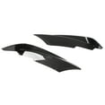 thumbnail image 4 of Front Bumper Vent Canard, Stylish Antiaging UV Protective Left Right Front Bumper Winglet  For Auto Carbon Fiber Style, 4 of 8