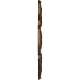 thumbnail image 4 of Ekena Millwork 17 3/4"OD x 3 1/8"ID x 1"P Peralta Ceiling Medallion (Fits Canopies up to 4 5/8"), Hand-Painted Root Beer Crackle, 4 of 6