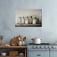 thumbnail image 2 of Rustic Farmhouse Kitchen Wall Art, Vintage Mason Jar and Wildflower Canvas Prints, Country Kitchen Wall Decor for Dining Room, Living Room, Restaurant and Home, 2 of 5