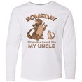 thumbnail image 3 of Inktastic Someday I'll Rock a Beard Like My Uncle-Bearded Dragons Long Sleeve Youth T-Shirt, 3 of 5