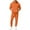 Saffron&131119B, variant on Hearthz Men Track Suits 2 Piece Set Drawstring Elastic Waist Cinch Bottom Hoodie and Sweatpants Set Winter Fleece Sweatsuits for Men Set with Pockets