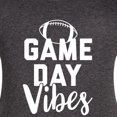 thumbnail image 3 of Instant Message - Game Day Vibes - Women's Maternity Scoop Neck Graphic T-Shirt, 3 of 6