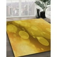 thumbnail image 3 of Ahgly Company Machine Washable Indoor Rectangle Transitional Deep Yellow Area Rugs, 5' x 8', 3 of 7