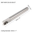thumbnail image 2 of Unique Bargains 1' x 10' Indexable End Mills 2 Flute 90 Degree BAP400R R0.8 for APMT1604 Insert, 2 of 4