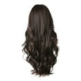 thumbnail image 2 of JINCBY Clearance,Black Body Wave Wig For Women With Medium Length Curly Hair, Brown 1B Wig European And American Rose Mesh Matte Silk Gift for Women, 2 of 3