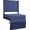 Navy Blue, variant on Stadium Seats for Bleachers with Back Support, Bleacher Chairs with Back and Cushion,Bleacher Seats Portable Stadium Seats Thick Padded Folding Chair Comfort for Sports Events,Grey