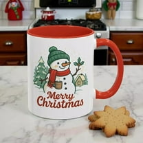 CH1Ristmas Snowman Coffee Mug, H1oliday Drinkware Gift(1715311)