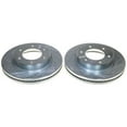 thumbnail image 2 of Power Stop Front Pair of Drilled and Slotted Brake Rotors AR85198XPR, 2 of 3