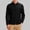 C Black, variant on Timoontee Men's Spring Summer Casual Shirts Dress T-Shirts Long Sleeve Lapel Tops Solid Button Down Shirts Business Formal Stretch Shirt Sky Blue XXL