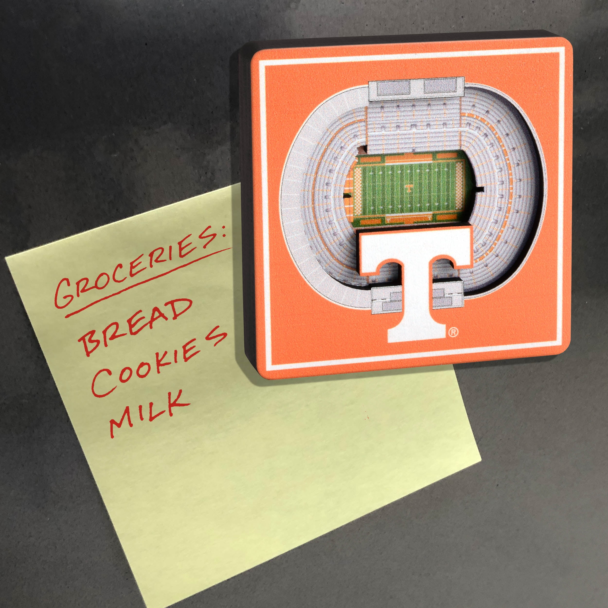 YouTheFan NCAA Tennessee Volunteers 3D StadiumView Magnet