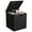 Black, variant on Kicctian 28 Gallon Weatherproof Resin Outdoor Storage Box with Lockable Lid and Handles, Waterproof Patio Deck Bin for Cushions, Gardening Tools and Accessories, Black
