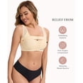 thumbnail image 4 of MANIFIQUE Surgical Bra Compression Post Surgery Bra for Women Front Closure Bra with Breast Support Band, 4 of 8