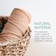 thumbnail image 2 of 3 Colors Macrame Yarn, Macrame Rope 3mm X 100m Natural Macrame Cotton Yarn, Natural Cotton Twine Braided Rope Diy Tapestry, Plant Craft Gift Decoratio, 2 of 5