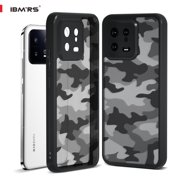 IBMRS For Xiaomi 13 Case, Shockproof Clear Phone Case (Camo Black)