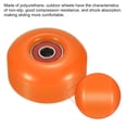 thumbnail image 3 of Unique Bargains Roue de Planche à Roulettes 52mm avec Roulements ABEC-9 Roues de Rue pour Skateboards Roue de Croisière 95A, Orange Rouge Lot de 4, 3 of 4